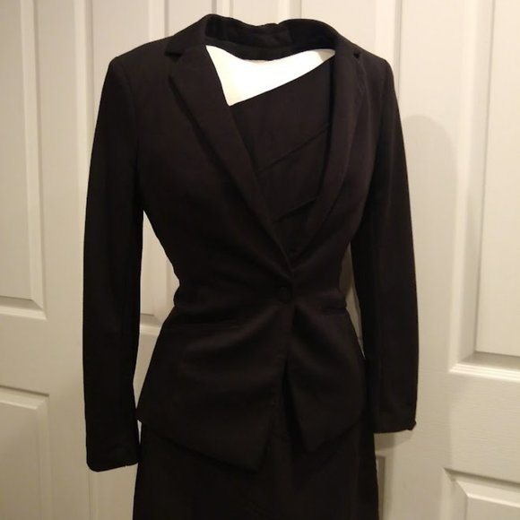 H&M Classic Black Blazer size 4 - Picture 1 of 7